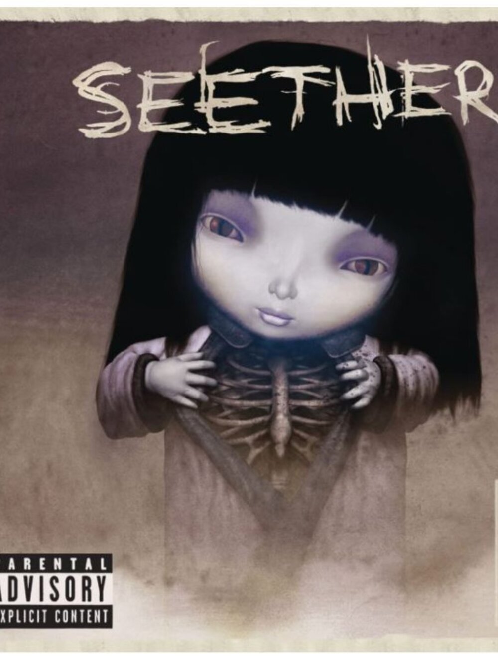 Seether Finding Beauty In Negative Spaces CD 2007 Wind-Up Alt Rock Tested [PA]